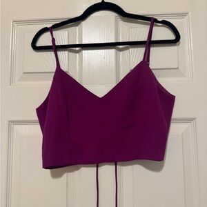 Lulus Purple Spaghetti Strap Top